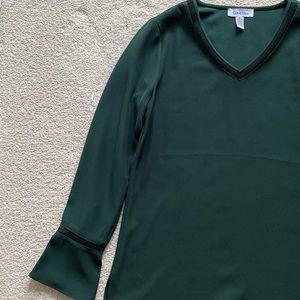 Calvin Klein V-Neck Blouse